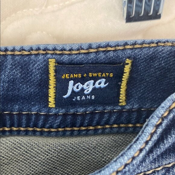 Silvery Suki Pencil Skinny Joga Jeans Blue Size 27W - Picture 8 of 13